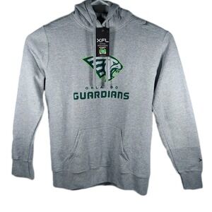 XFL Women's Size M - Orlando Guardians Lockup Logo Grey Hoodie